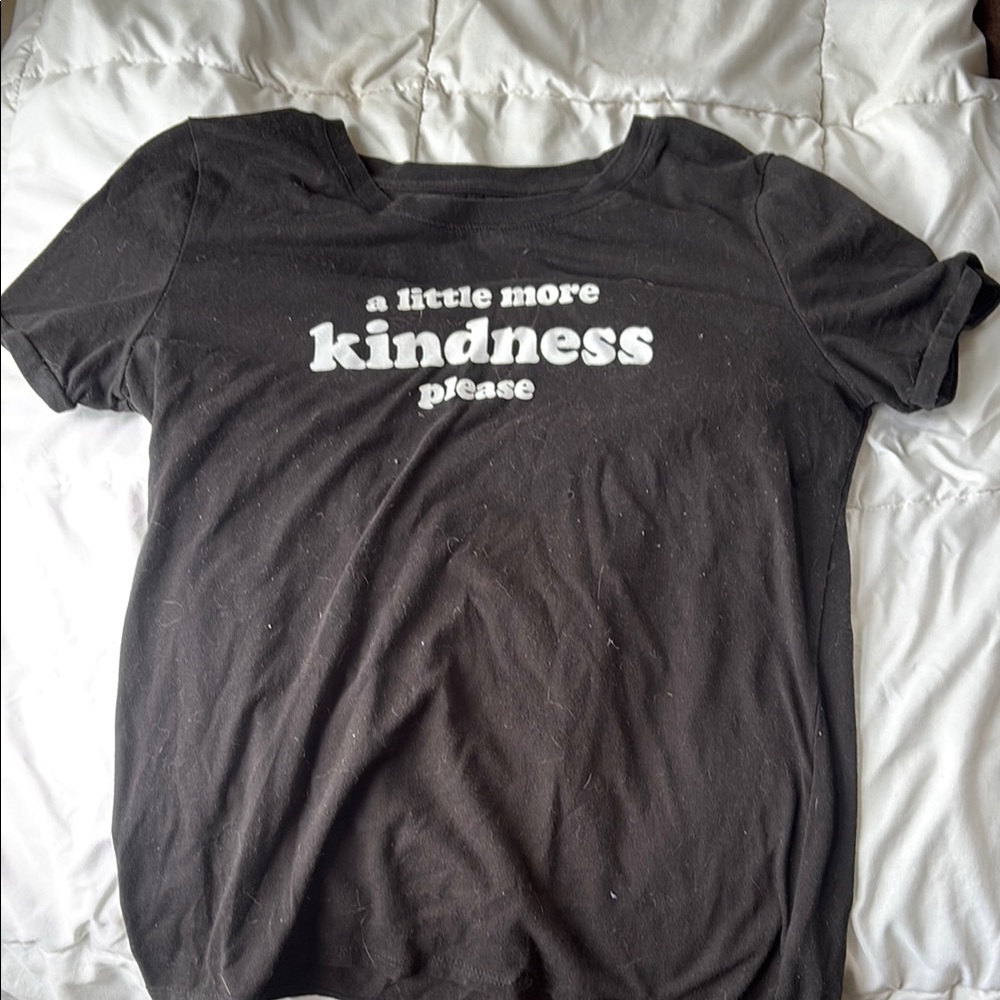 The Spring Shop Black and White Short Sleeve Tee